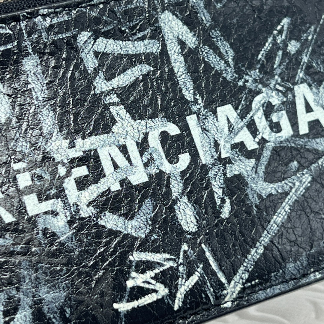 BALENCIAGA(バレンシアガ)の✨極美品✨BALENCIAGA バレンシアガ グラフィティ　フラグメントケース メンズのファッション小物(コインケース/小銭入れ)の商品写真