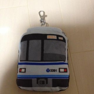 新品☆電車 パスケース(名刺入れ/定期入れ)