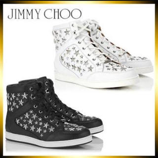 ジミーチュウ(JIMMY CHOO)のジミーチュウ！スタースタッズスニーカー！美品(スニーカー)