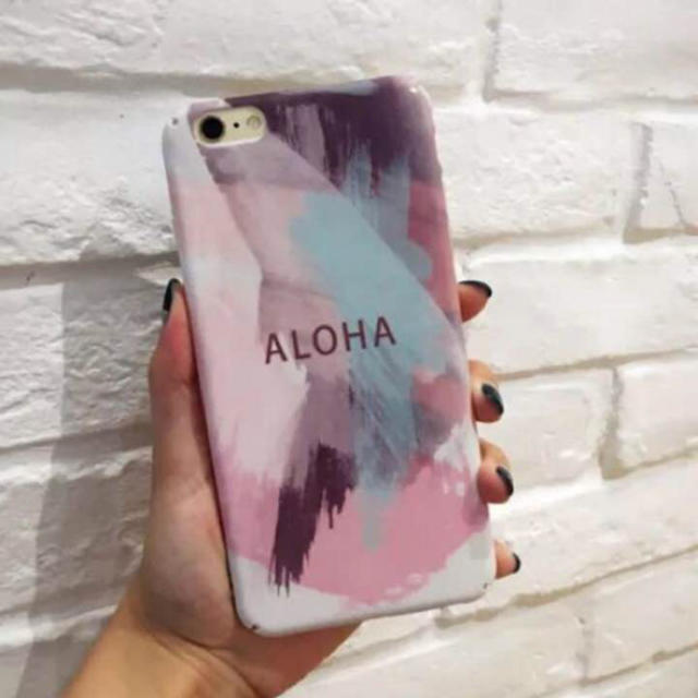 Ron Herman(ロンハーマン)の新品☆ALOHA iPhone7ケース スマホ/家電/カメラのスマホアクセサリー(iPhoneケース)の商品写真