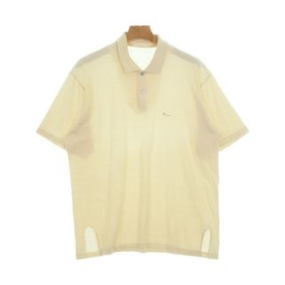 Y's for men ワイズフォーメン ポロシャツ L 黄 【古着】【中古】【送料無料】(ポロシャツ)