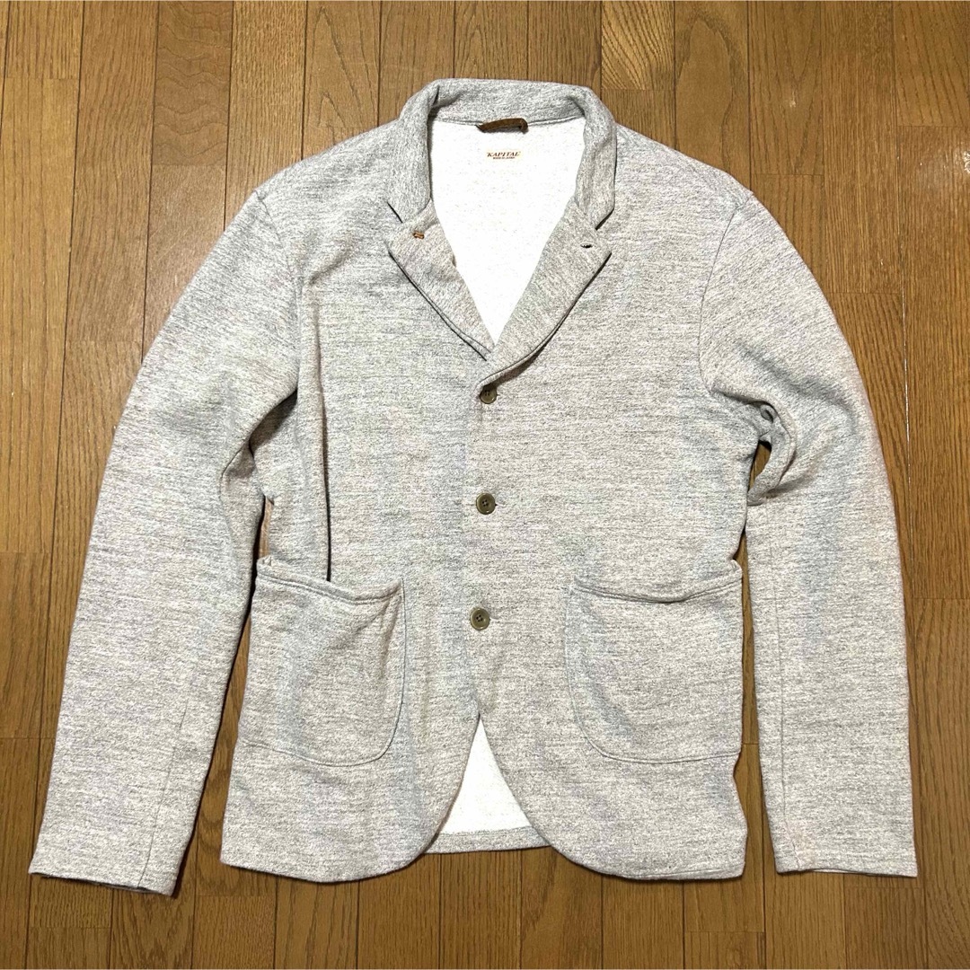KAPITAL(キャピタル)の4号 L〜XL日本製KAPITAL キャピタル古着テーラードスウェットジャケット メンズのジャケット/アウター(テーラードジャケット)の商品写真