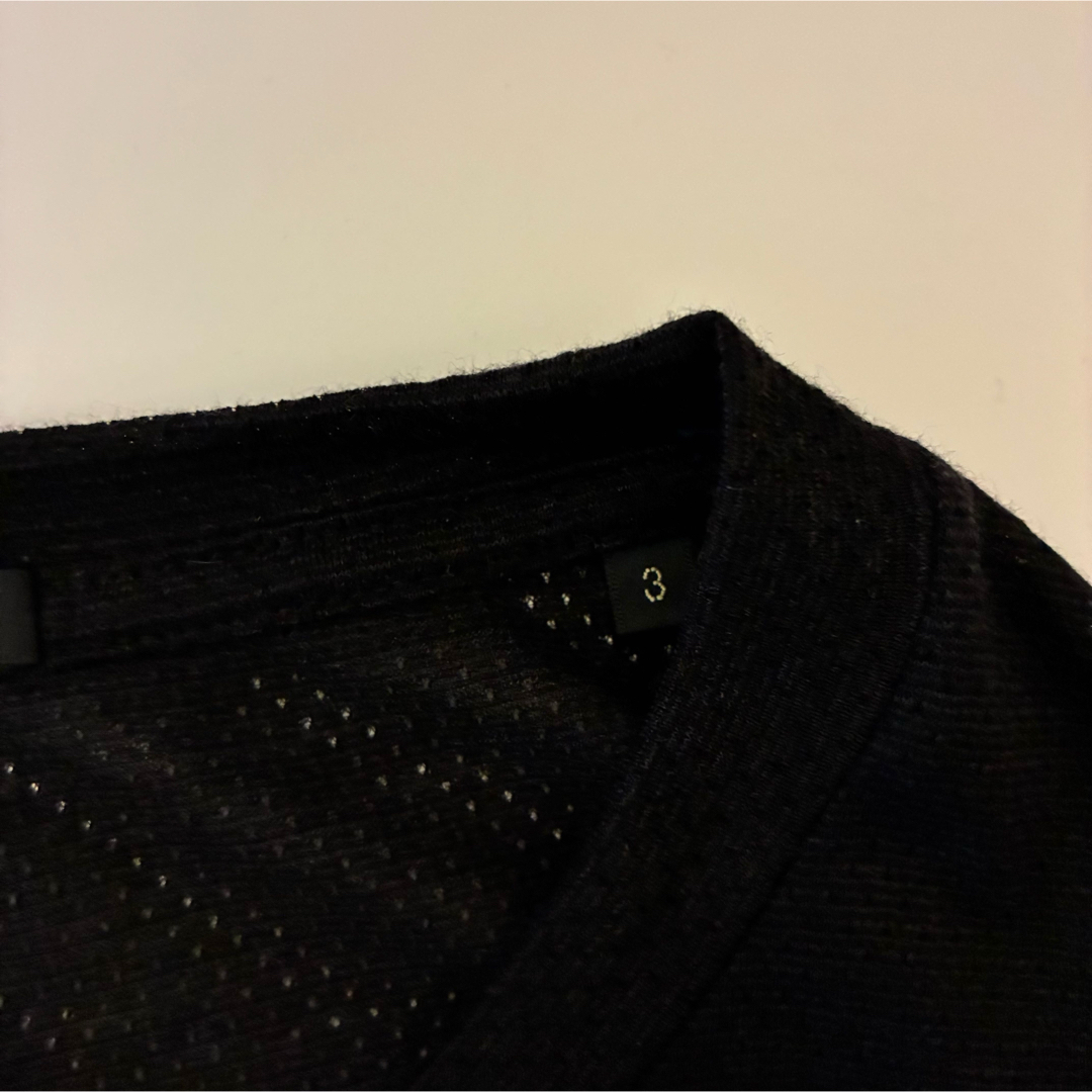 COMOLI(コモリ)の2025SS COMOLI コモリ ウールメッシュノースリーブ サイズ3 メンズのトップス(タンクトップ)の商品写真