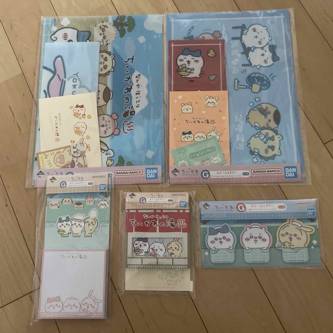 ちいかわ一番くじ　ステーショナリー エンタメ/ホビーのおもちゃ/ぬいぐるみ(キャラクターグッズ)の商品写真