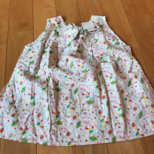 SM2(サマンサモスモス)の可愛いシャツです キッズ/ベビー/マタニティのキッズ服女の子用(90cm~)(Tシャツ/カットソー)の商品写真