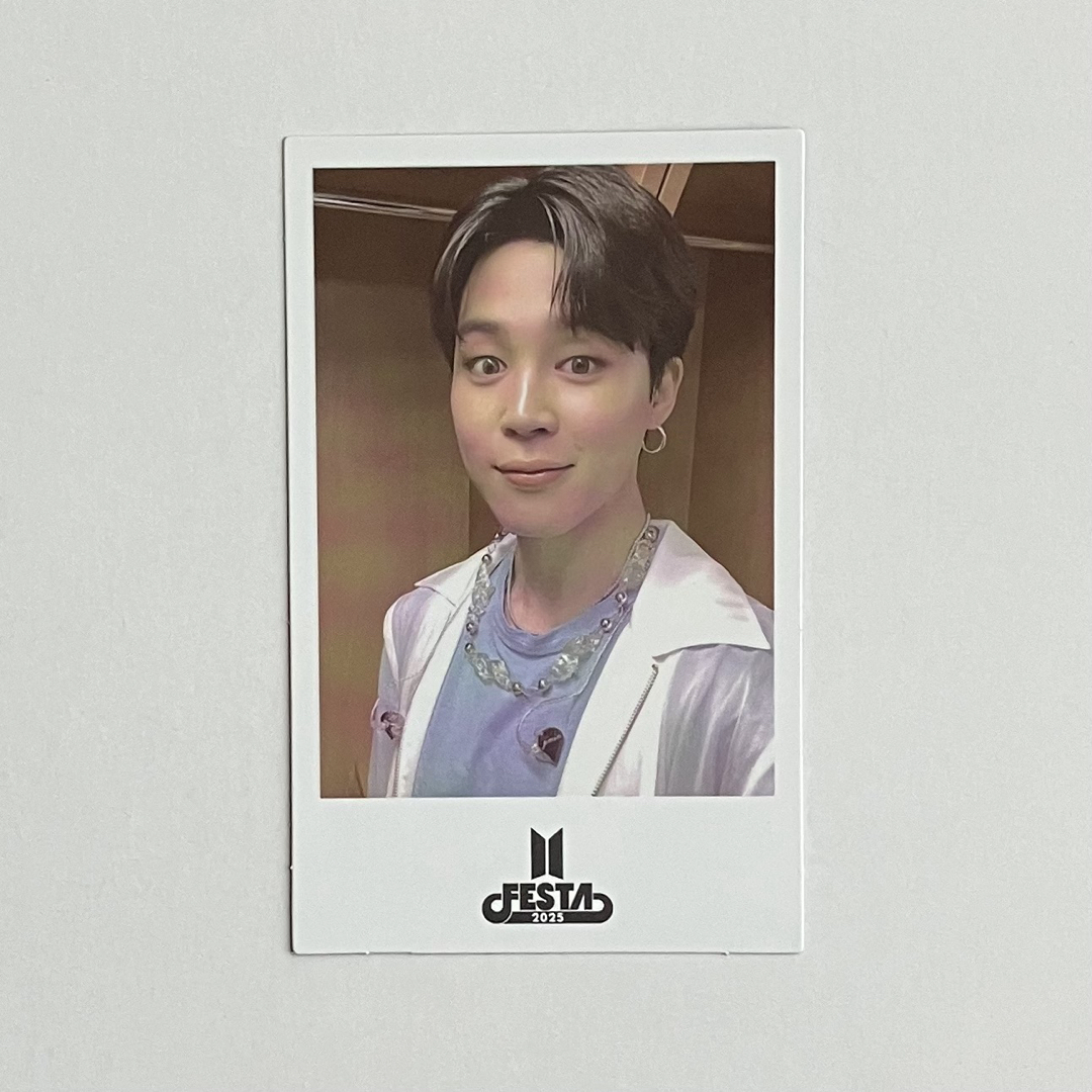 防弾少年団(BTS)(ボウダンショウネンダン)の2025 BTS FESTA フェスタ 購入特典 インスタントフォト JIMIN エンタメ/ホビーのタレントグッズ(アイドルグッズ)の商品写真