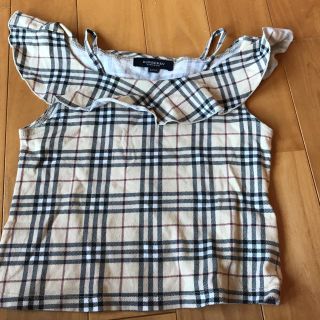 バーバリー(BURBERRY)のバーバリーのオフショルダーTシャツ(Tシャツ/カットソー)