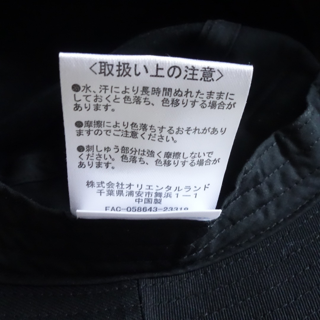 Disney(ディズニー)の新品 東京ディズニーリゾート ロゴ パケット ハット エンタメ/ホビーのおもちゃ/ぬいぐるみ(キャラクターグッズ)の商品写真