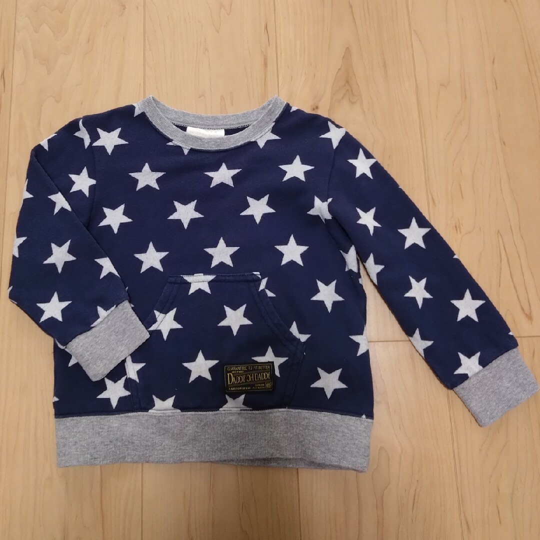 PUMA(プーマ)のPUMA&DADDY OH DADDY☆長袖スウェット☆100cm☆2点セット キッズ/ベビー/マタニティのキッズ服男の子用(90cm~)(Tシャツ/カットソー)の商品写真