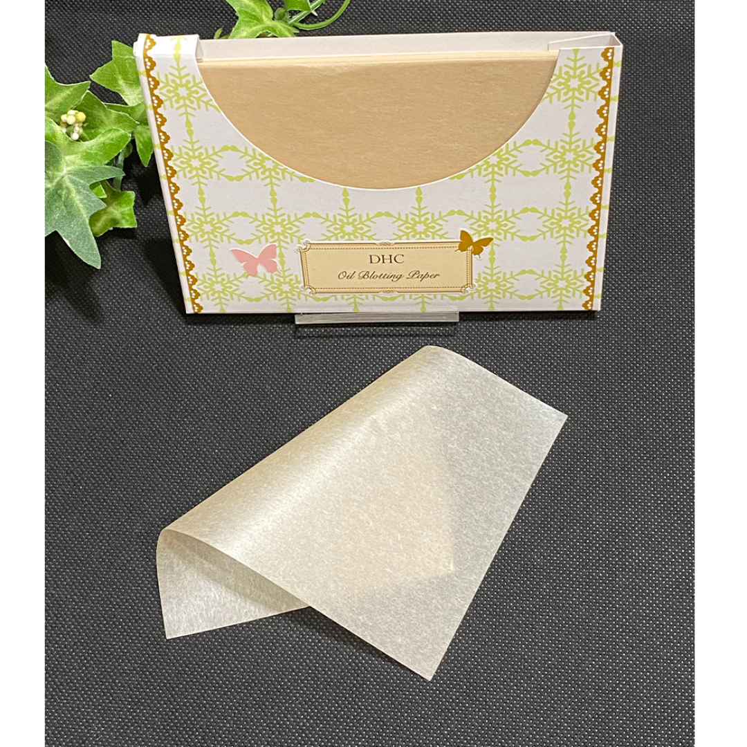 DHC(ディーエイチシー)の【5セット】DHC あぶらとり紙 大判タイプ 200枚入 コスメ/美容のメイク道具/ケアグッズ(あぶらとり紙)の商品写真