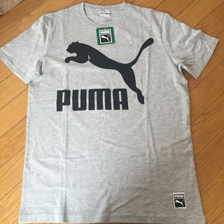 プーマ(PUMA)のグレーTシャツ(Tシャツ/カットソー(半袖/袖なし))