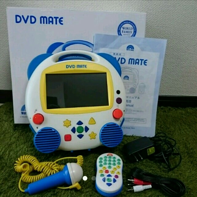 ディズニー英語システム DVDメイト 美品 スマホ/家電/カメラのテレビ/映像機器(DVDプレーヤー)の商品写真