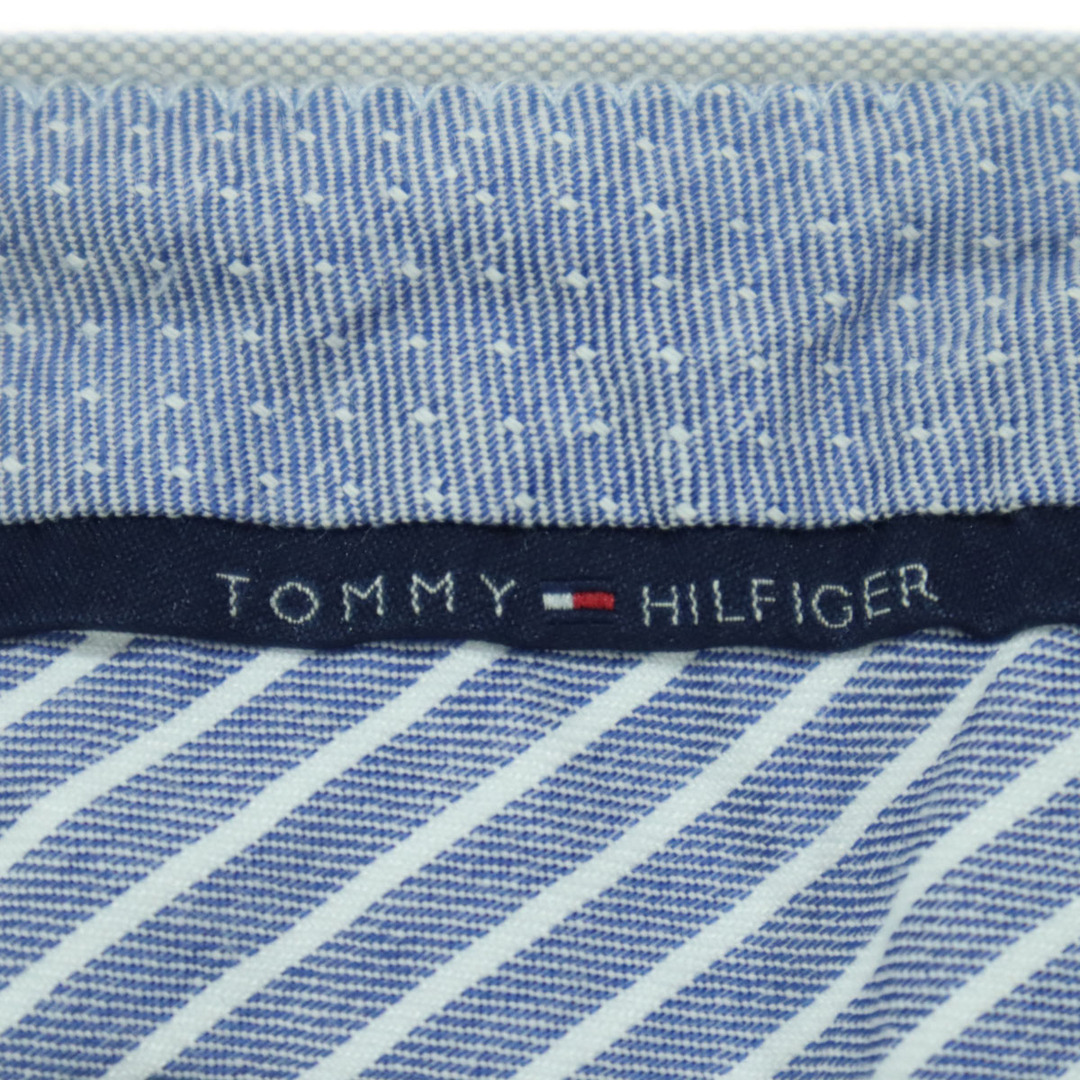 TOMMY HILFIGER(トミーヒルフィガー)の古着 TOMMY HILFIGER トミーヒルフィガー ロゴ刺繍 ロングパンツ 46 グレー メンズ メンズのパンツ(その他)の商品写真