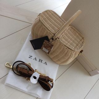 ザラ(ZARA)のZARA ピクニックバスケット(かごバッグ/ストローバッグ)