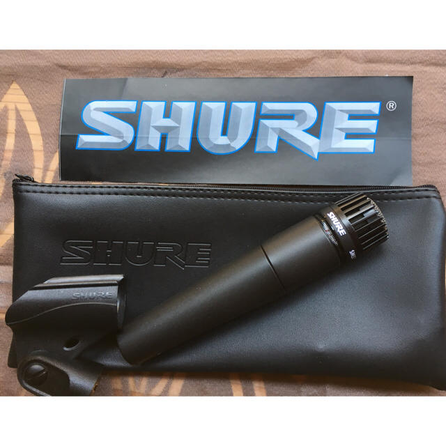 SHURE  SM57  ダイナミックマイク 楽器のレコーディング/PA機器(マイク)の商品写真