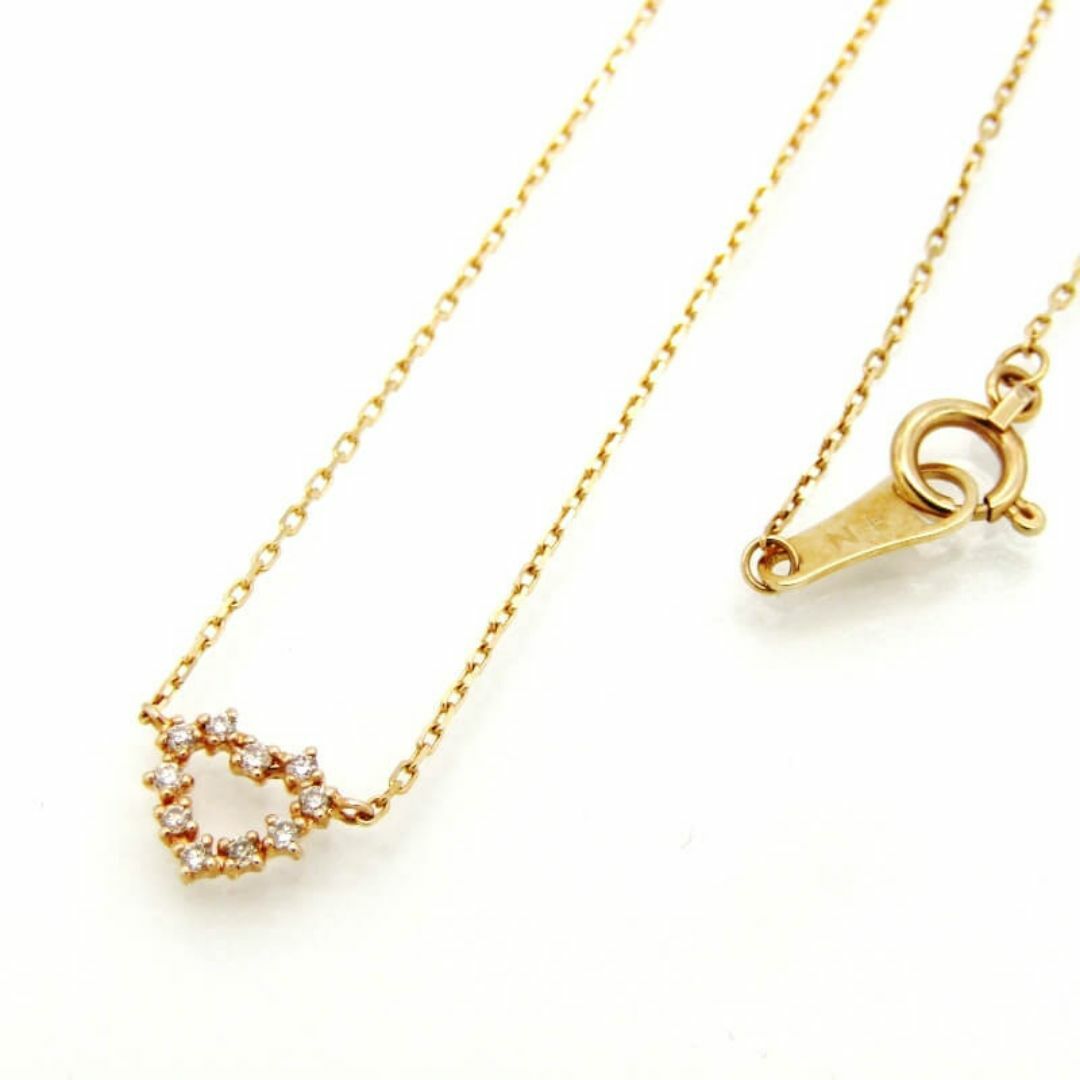 NOJESS(ノジェス)のノジェス ネックレス K10 ダイヤモンド 0.05ct 28011080 レディースのアクセサリー(ネックレス)の商品写真