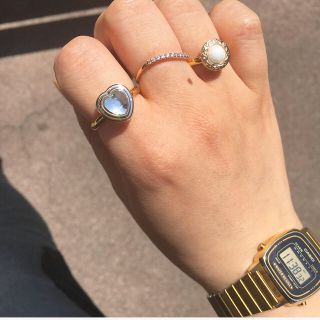 【重ね付けに♡】【数量限定】gold motif ring(リング)