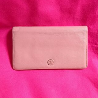 シャネル(CHANEL)の美品正規品【シャネル】長財布*ピンク(財布)