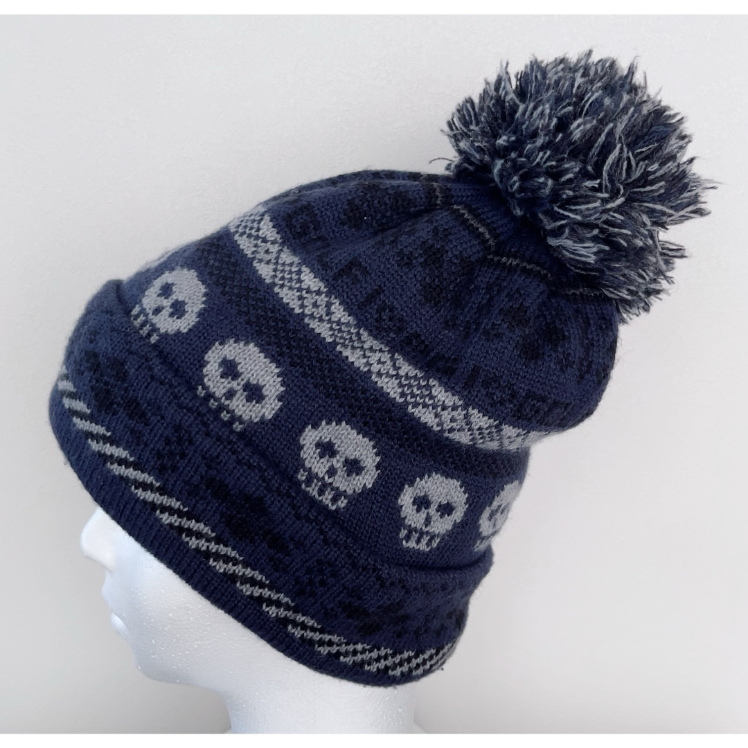 【PEARLY GATES(パーリーゲイツ )】ニット帽 ボンボン ゴルフ 帽子 スポーツ/アウトドアのゴルフ(ウエア)の商品写真