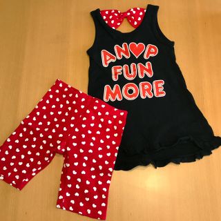 アナップキッズ(ANAP Kids)のANAP セットアップ120(Tシャツ/カットソー)