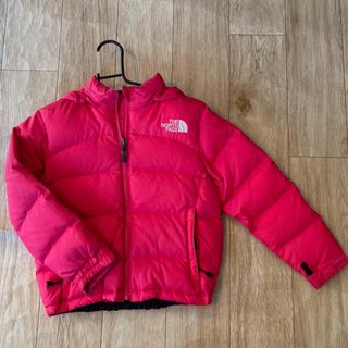ノースフェイス(North Face)のノースフェイス　ダウン120cm ピンク(コート)