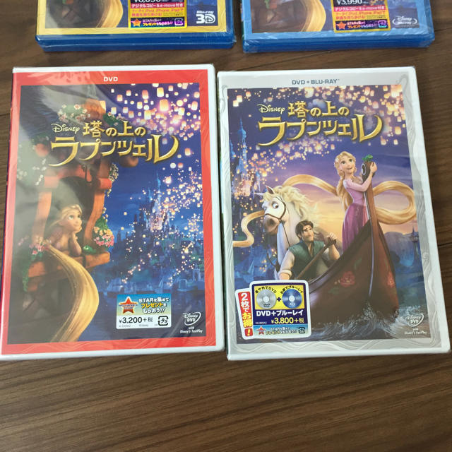 Disney(ディズニー)の新品 ディズニー DVD ブルーレイ Blu-ray 塔の上のラプンツェル エンタメ/ホビーのDVD/ブルーレイ(キッズ/ファミリー)の商品写真
