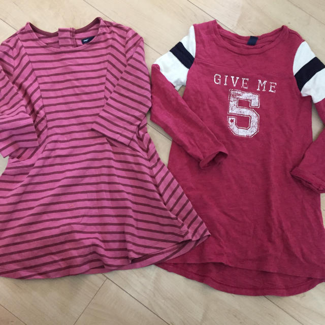 babyGAP(ベビーギャップ)のbabygap ワンピースセット キッズ/ベビー/マタニティのキッズ服女の子用(90cm~)(ワンピース)の商品写真