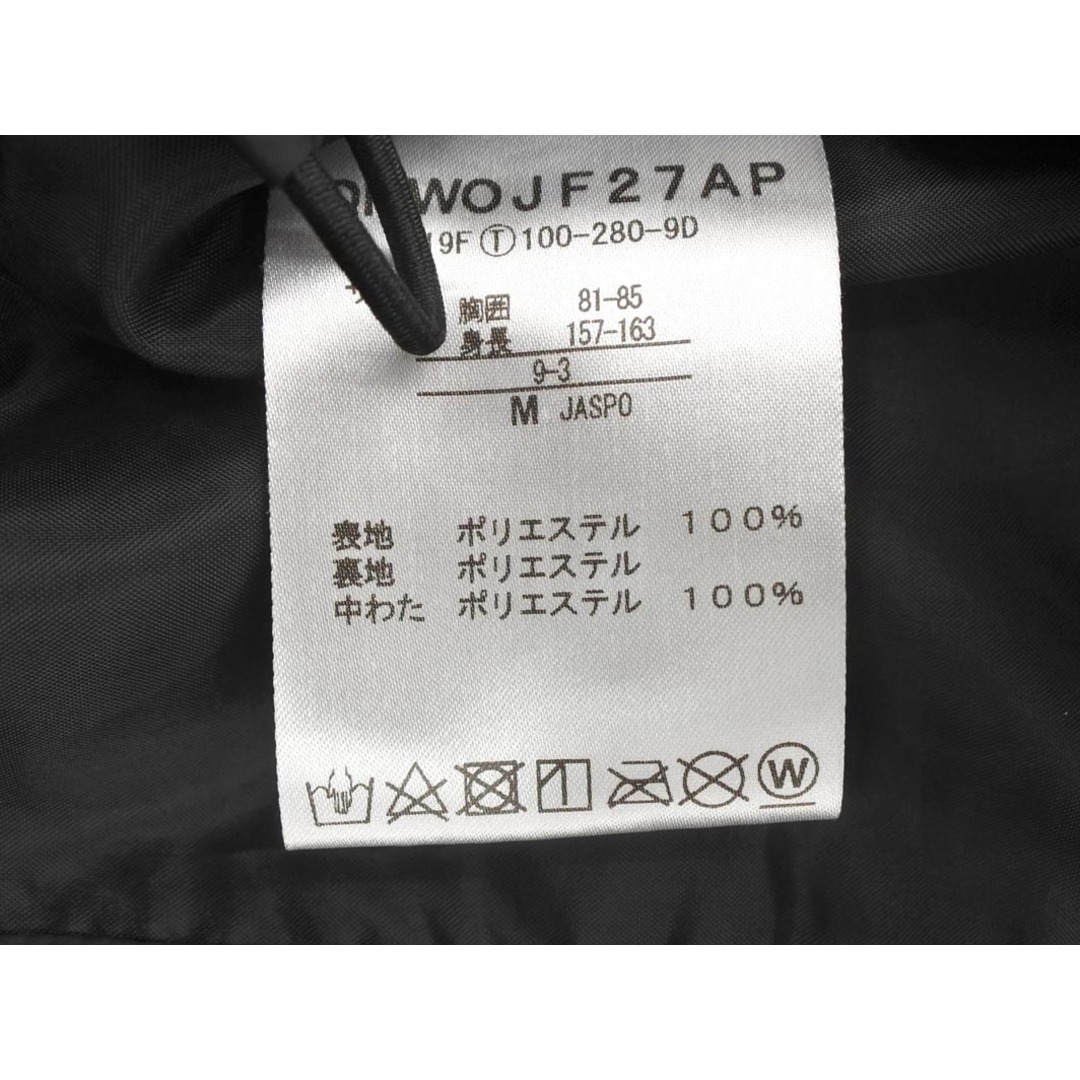 le coq sportif(ルコックスポルティフ)のle coq sportif ルコックスポルティフ 花柄 切替 フード 中綿 ジャケット sizeM/黒xカーキ ◇■ レディース レディースのジャケット/アウター(その他)の商品写真