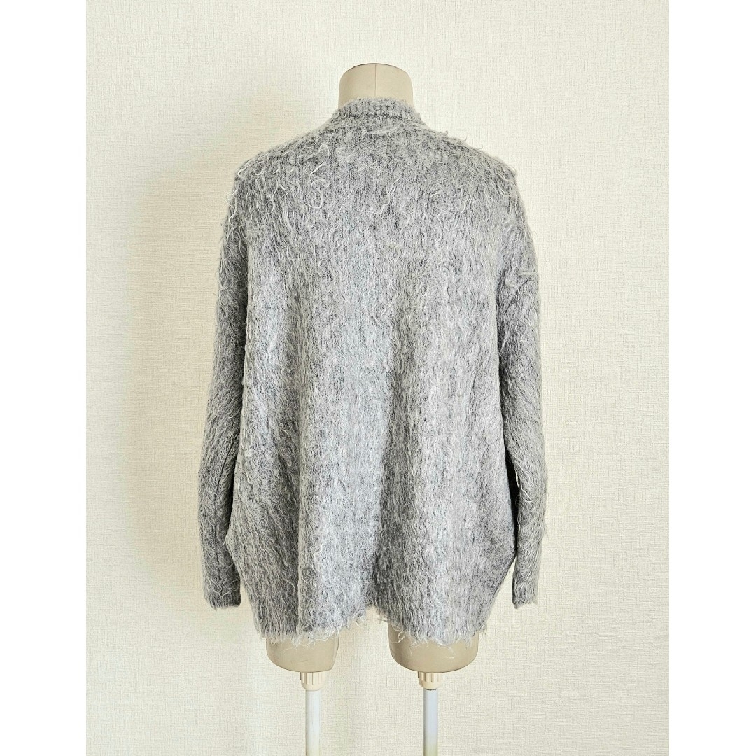 SLOBE IENA(スローブイエナ)の【最終価格】★スローブイエナ シャギーロングスリーブニットカーディガン レディースのトップス(カーディガン)の商品写真