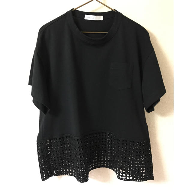 sacai luck(サカイラック)のsacai luck カットワークTシャツ レディースのトップス(Tシャツ(半袖/袖なし))の商品写真