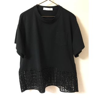 サカイラック(sacai luck)のsacai luck カットワークTシャツ(Tシャツ(半袖/袖なし))