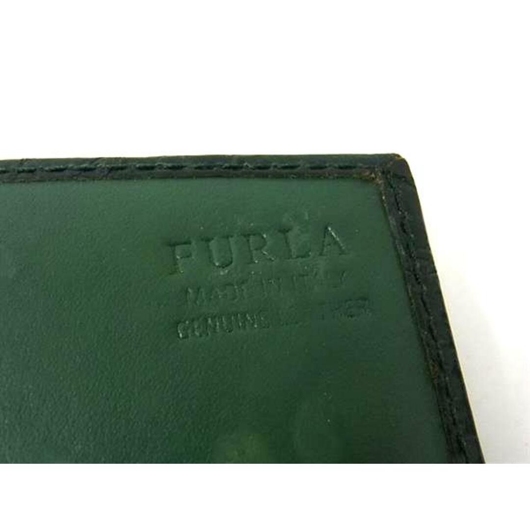 FURLA(フルラ)のFURLA フルラ クロコダイル型押しレザー 二つ折り 長財布 ウォレット 札入れ 小銭入れ カード入れ レディース グリーン系 DK6520 レディースのファッション小物(財布)の商品写真