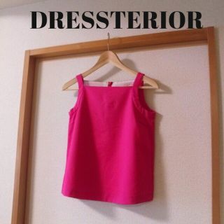 ドレステリア(DRESSTERIOR)のDRESSTERIOR ノースリーブ(カットソー(半袖/袖なし))