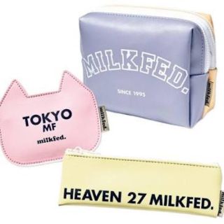 ミルクフェド(MILKFED.)のミルクフェド、春色ポーチ3点セット(ポーチ)