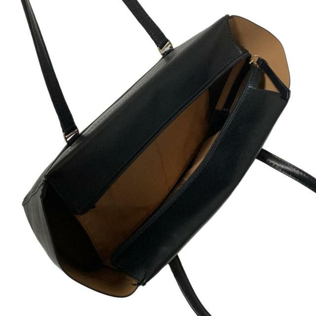 Tory Burch(トリーバーチ)のTORY BURCH(トリーバーチ) ハンドバッグ - 黒 レザー レディースのバッグ(ハンドバッグ)の商品写真