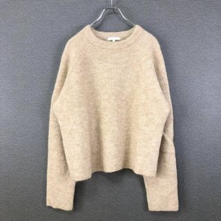 Drawing Numbers アルパカモヘヤ混ヘアリーニット 38 ベージュ