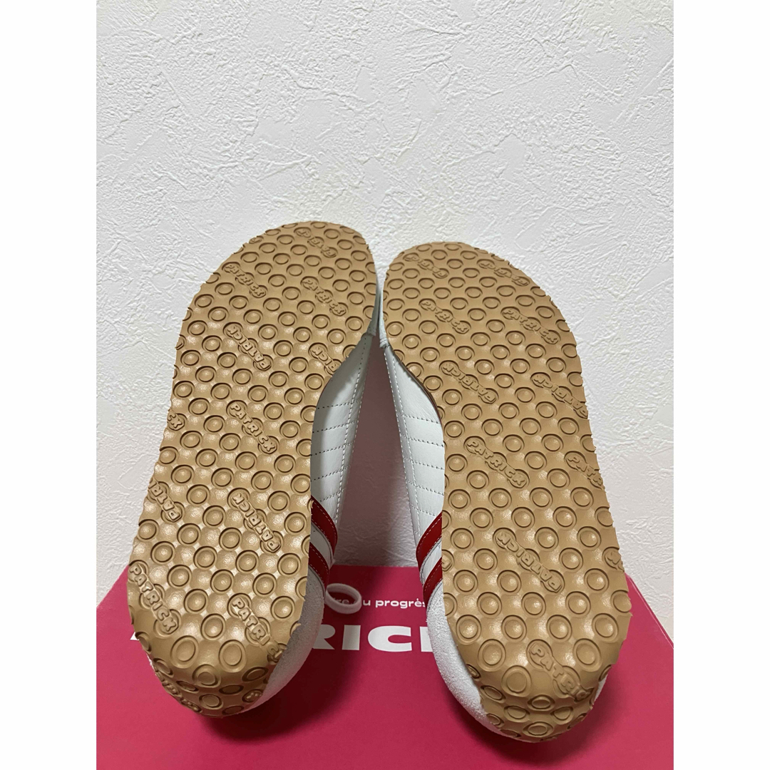 PATRICK(パトリック)のPATRICK IRIS レディーススニーカー ホワイト/レッド 22.5cm レディースの靴/シューズ(スニーカー)の商品写真