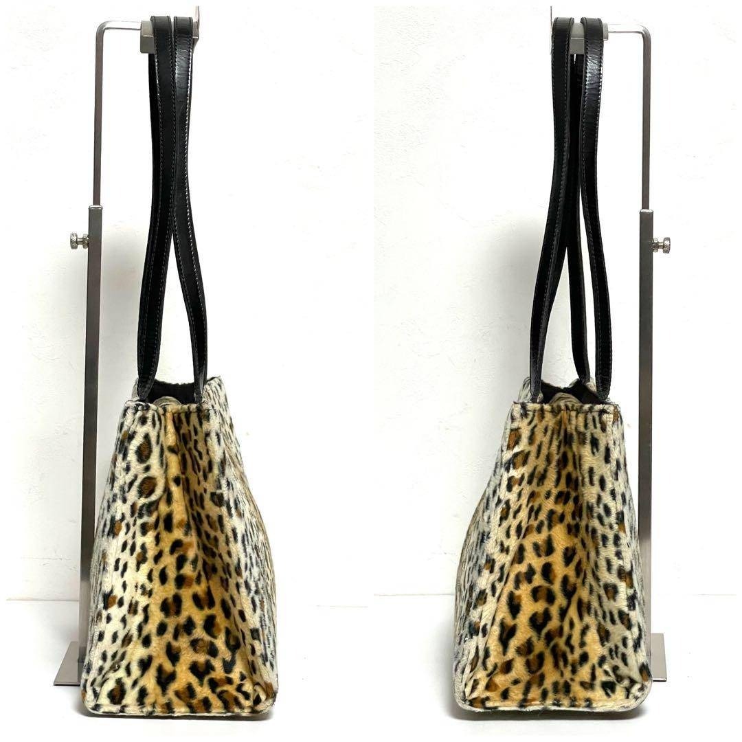 kate spade NEW YORK(ケイトスペードニューヨーク)の✨良品✨katespade ケイトスペードトートバッグ レオパード柄 肩掛け レディースのバッグ(トートバッグ)の商品写真