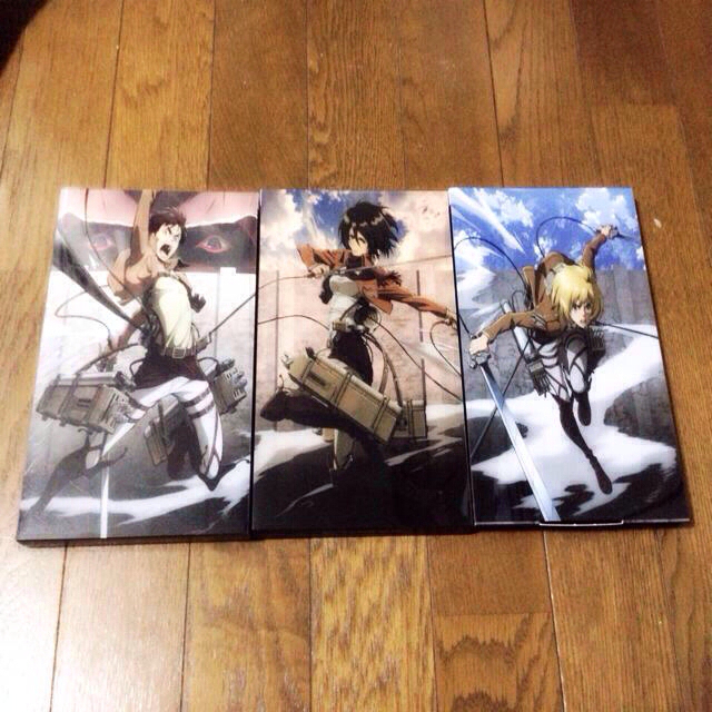 4/1まで値下 進撃の巨人DVD1〜3巻