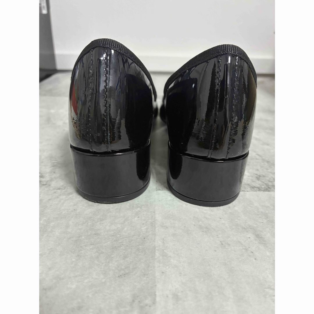 repetto(レペット)の超美品 レペット カミーユ ブラック エナメル バレエシューズ Repetto レディースの靴/シューズ(バレエシューズ)の商品写真