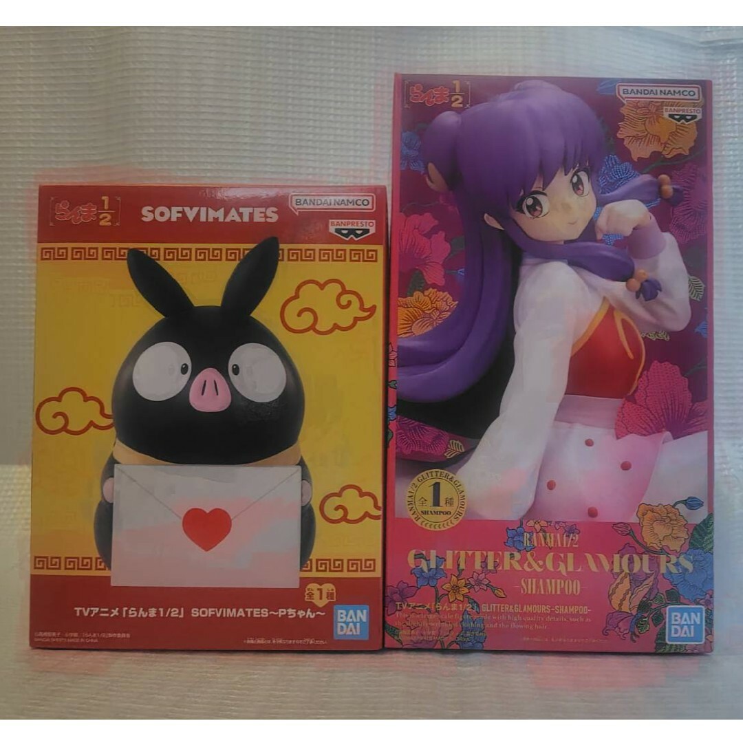 BANDAI(バンダイ)のらんま1/2 フィギュア2点「シャンプー・Pちゃん」 エンタメ/ホビーのフィギュア(アニメ/ゲーム)の商品写真