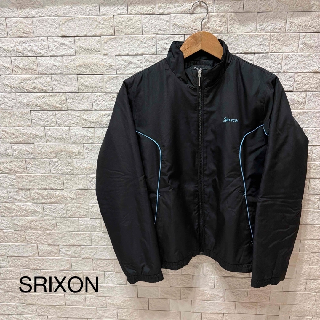 Srixon(スリクソン)のSRIXON スリクソン ゴルフウェアM 黒ジャンパー スポーツ/アウトドアのゴルフ(ウエア)の商品写真
