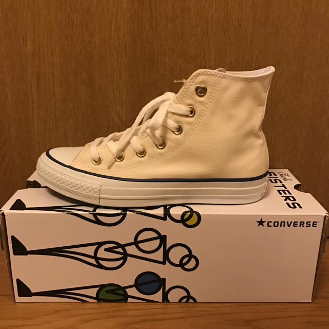 CONVERSE(コンバース)のレア新品♡24cmコンバースオールスターハートパッチ レディースの靴/シューズ(スニーカー)の商品写真