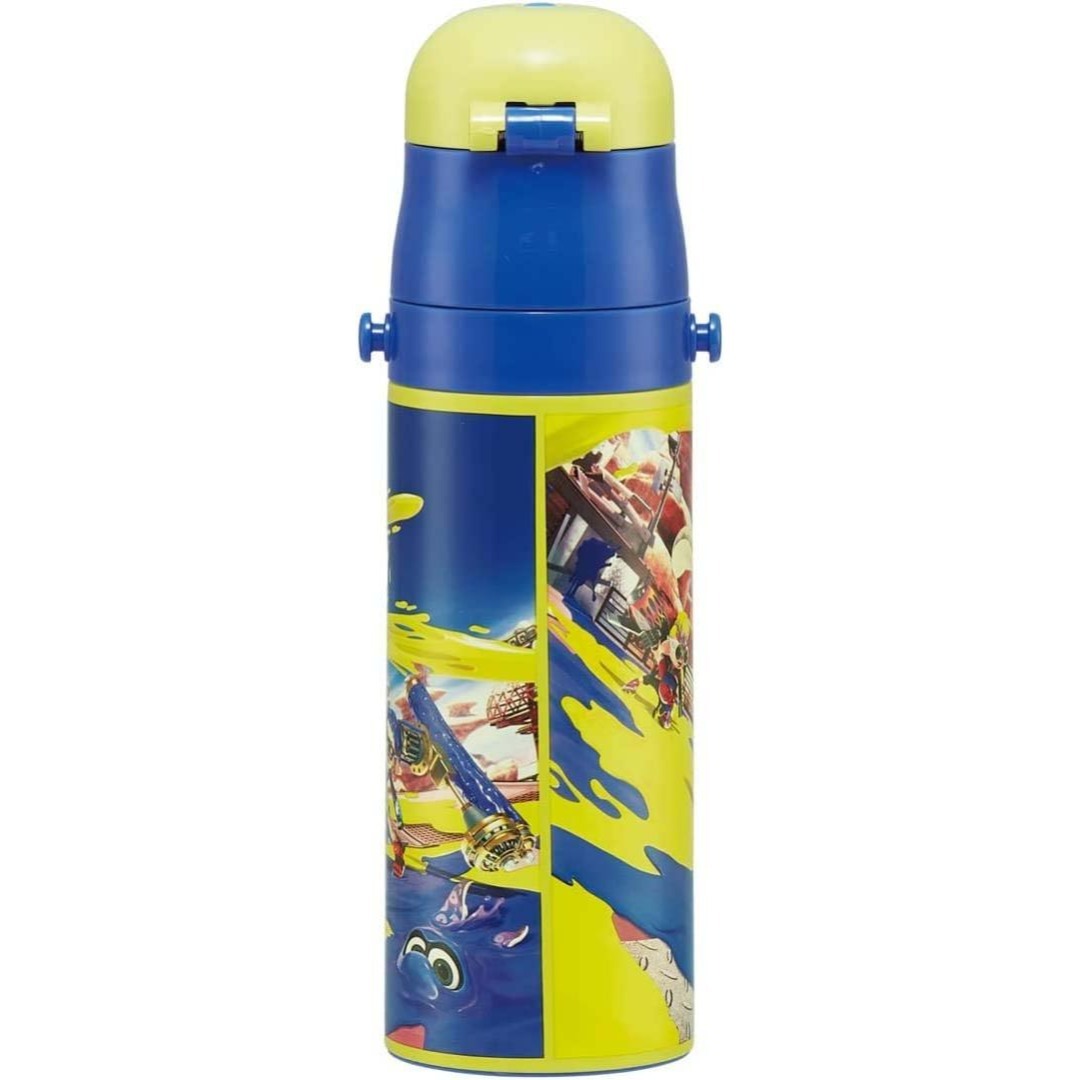 スケーター (skater) 水筒 470ml スプラトゥーン 3 子供用 ステ インテリア/住まい/日用品のキッチン/食器(弁当用品)の商品写真