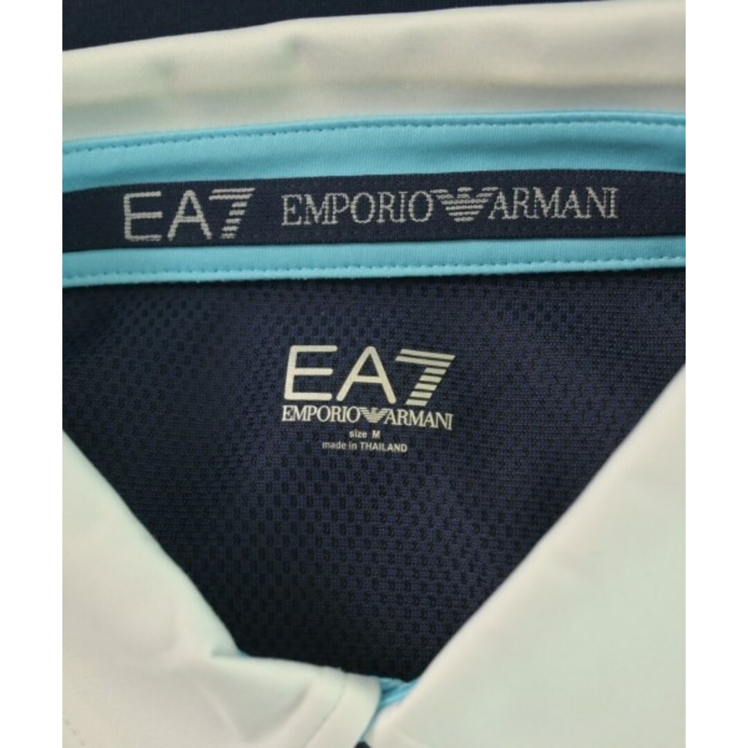 EA7 イーエーセブン カジュアルシャツ M 白 【古着】【中古】【送料無料】 メンズのトップス(シャツ)の商品写真