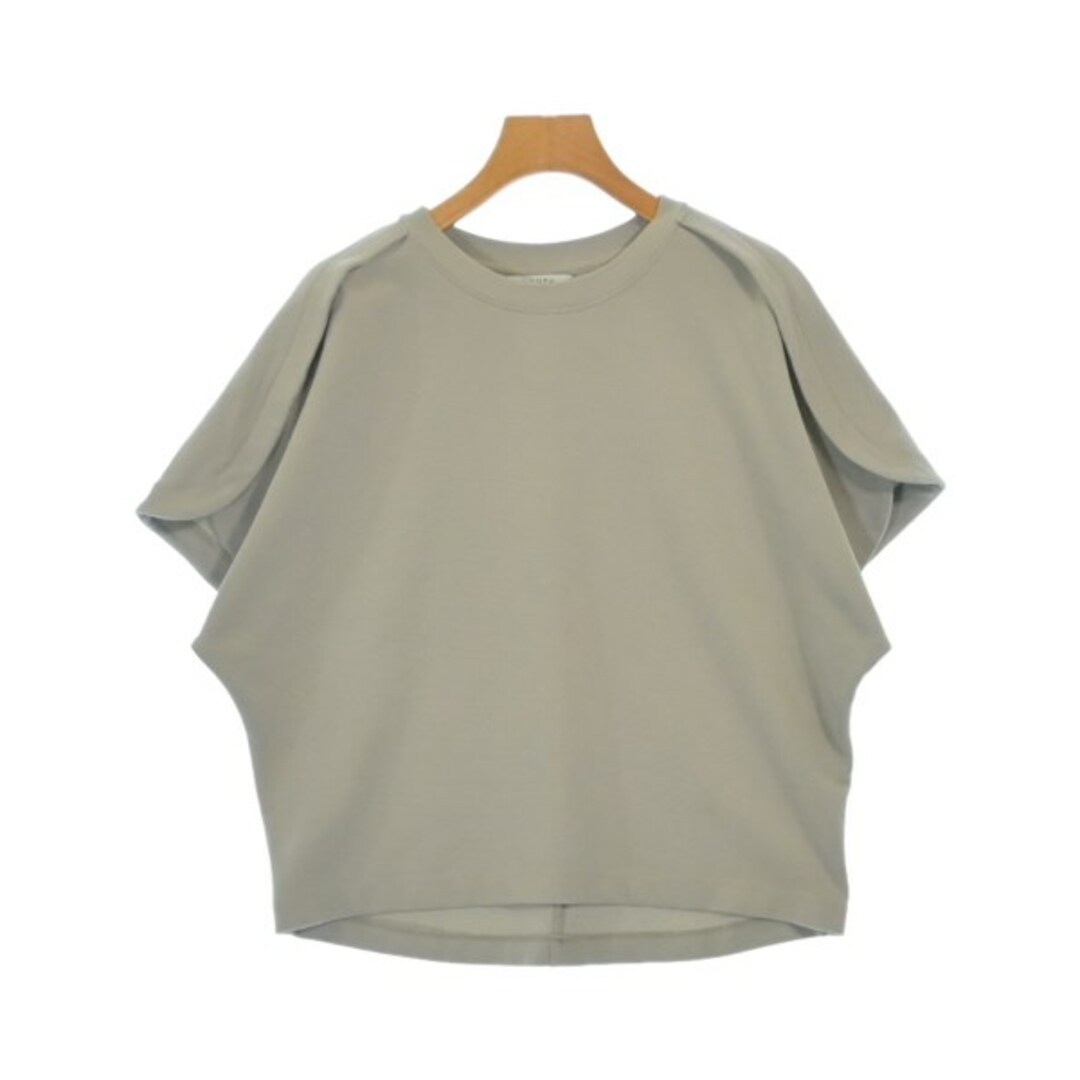 YONFA ヨンファ Tシャツ・カットソー M カーキ 【古着】【中古】【送料無料】 レディースのトップス(カットソー(半袖/袖なし))の商品写真