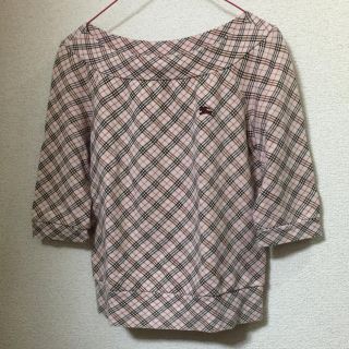 バーバリー(BURBERRY)のバーバリーブルーレーベル♡カットソー(カットソー(長袖/七分))