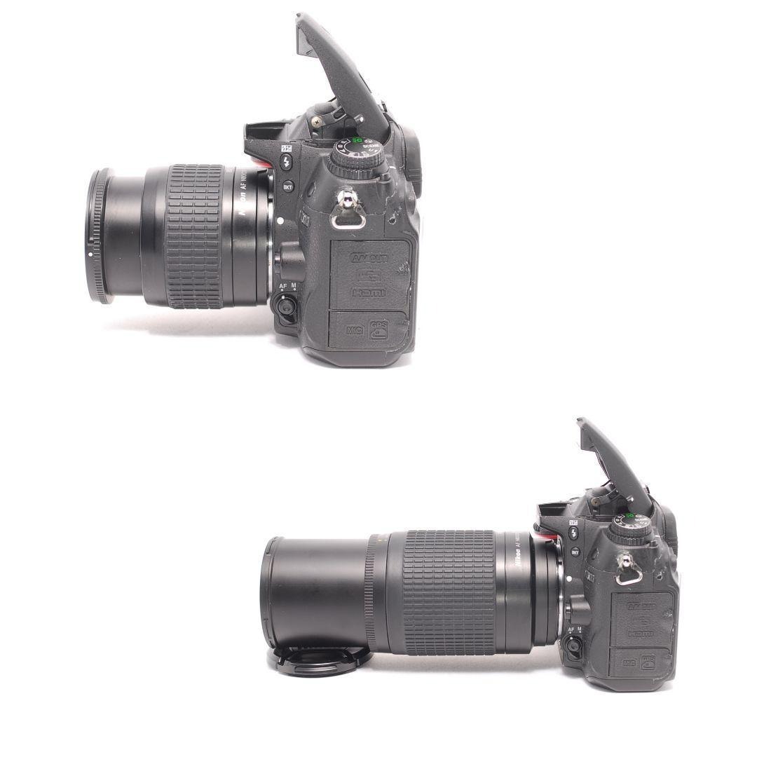 Nikon(ニコン)の❤即購入1000円OFF❤Nikon D7000 超望遠レンズ 箱付きフルセット スマホ/家電/カメラのカメラ(デジタル一眼)の商品写真