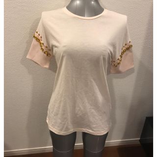 エイチアンドエム(H&M)の新品未使用✨H&M ビジュー付き Ｔシャツ ゴージャス(Tシャツ(半袖/袖なし))