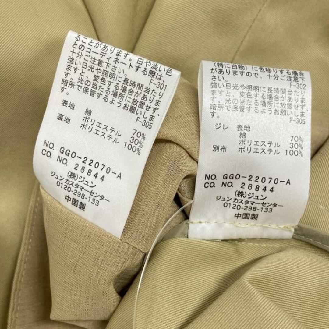 ROPE’(ロペ)のROPE(ロペ) コート サイズ38 M レディース美品  - ベージュ 長袖/春/秋 レディースのジャケット/アウター(その他)の商品写真